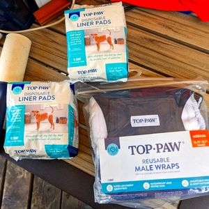 Never opened Top Paw with 2 packs of liners